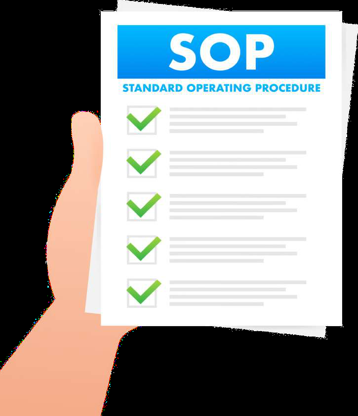 SOP standard operating procedure